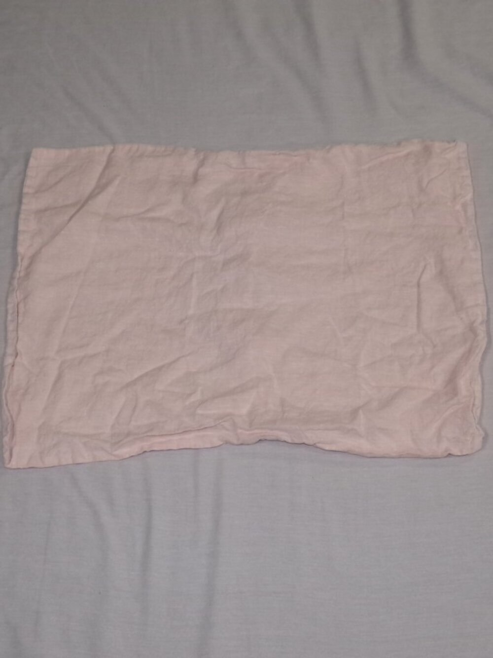 Annie Selke Pine Cone Hill Dash & Albert 100% Linen Pink Standard Pillow Sham